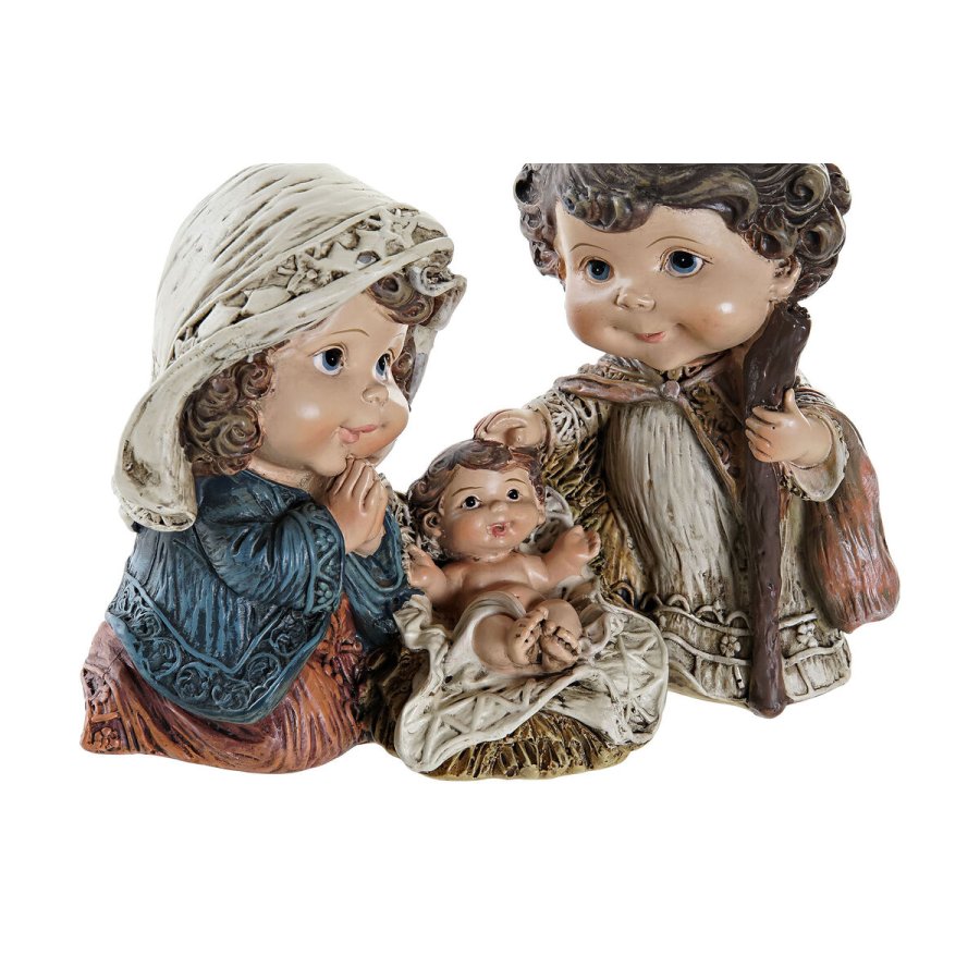 Betlehem dekoration DKD Home Decor Harpiks Multifarvet (16 x 9 x 12 cm) (2 enheder) #5