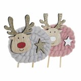 Julepynt DKD Home Decor Polyester Tr (2 pcs) (10 x 4 x 16 cm) #9