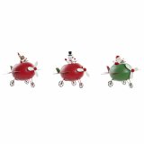 Julepynt DKD Home Decor Metal Rensdyr (19 x 14 x 13 cm) (3 pcs) #1
