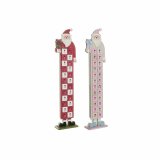 Adventskalender DKD Home Decor Tr Julemanden (2 pcs) (14 x 7 x 64 cm) #1