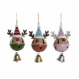 Julepynt DKD Home Decor Metal Rensdyr (3 pcs) (6.5 x 6 x 11 cm) #1