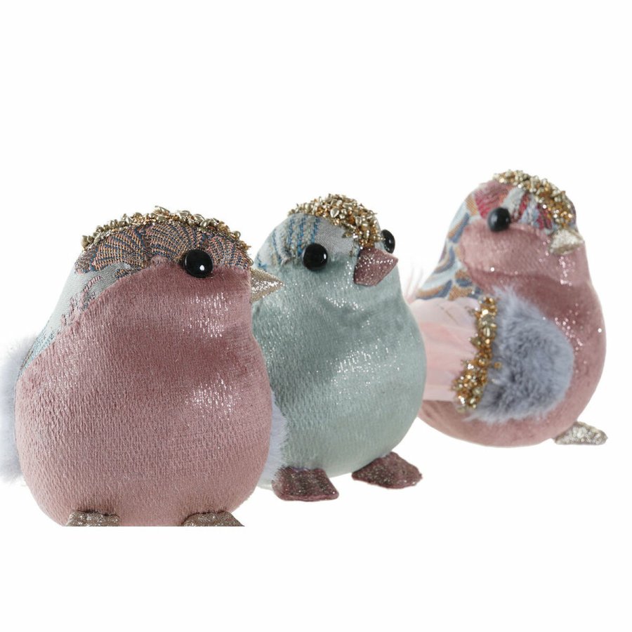 Julepynt DKD Home Decor Polyester Foam (3 pcs) (15 x 10 x 11 cm) #5