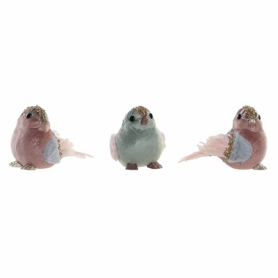 Julepynt DKD Home Decor Polyester Foam (3 pcs) (15 x 10 x 11 cm) #1