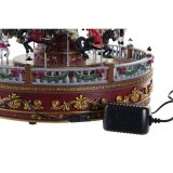 Julepynt DKD Home Decor LED Lys Bev�gelse Musical Multifarvet PVC Harpiks 30 x 30 x 30 cm #4