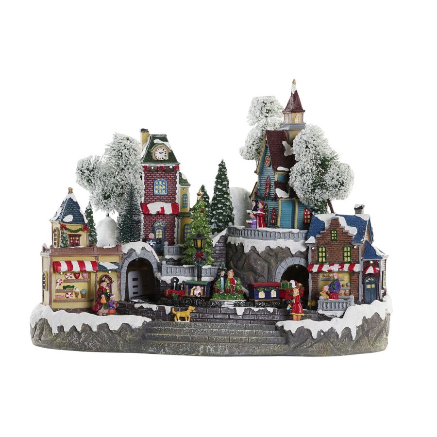 Julepynt DKD Home Decor By LED Lys Harpiks PVC (47 x 36 x 34 cm) #1