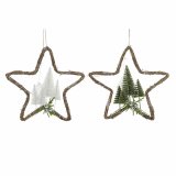 Julepynt DKD Home Decor Spanskrr (2 pcs) (43 x 10 x 43 cm) #1