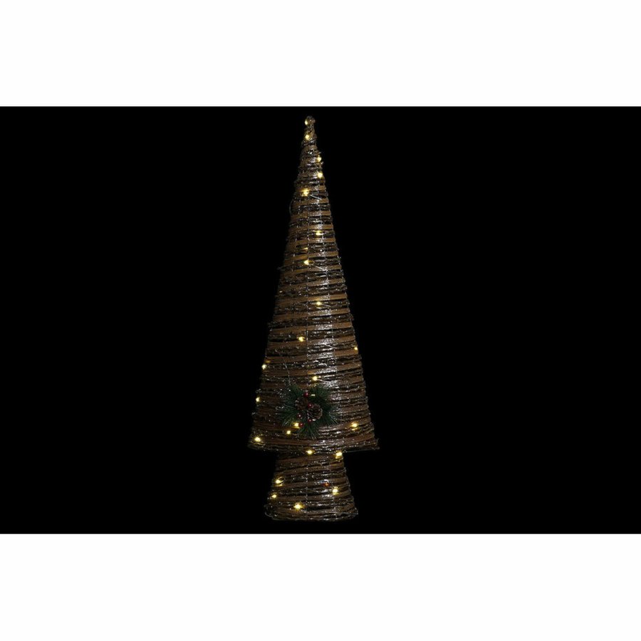 Juletr DKD Home Decor Multifarvet Kobber Natur Plastik 32 x 18 x 100 cm (3 enheder) #5
