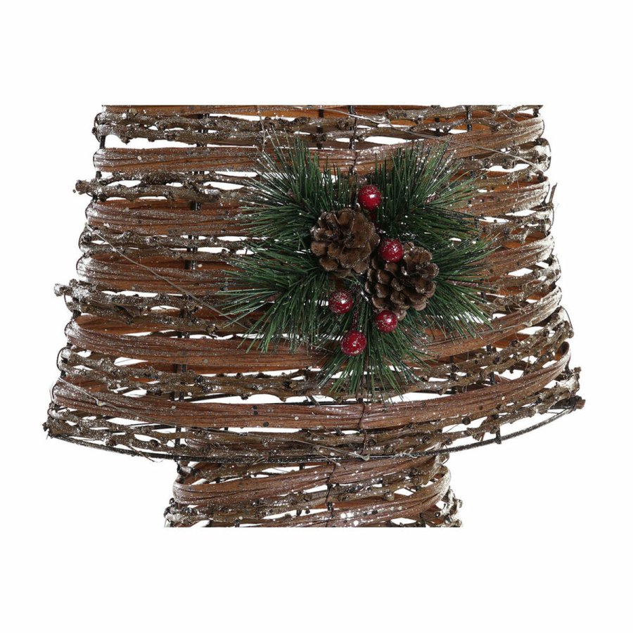 Juletr DKD Home Decor Multifarvet Kobber Natur Plastik 32 x 18 x 100 cm (3 enheder) #9