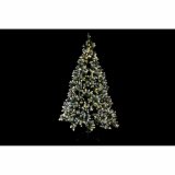 Juletr DKD Home Decor Hvid Rd Grn PVC Ananas snefald 125 x 125 x 210 cm #5