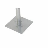 Juletr DKD Home Decor Hvid Slvfarvet Metal Plastik 120 x 120 x 220 cm #5