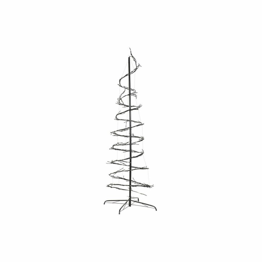 Juletr DKD Home Decor Hvid Sort Metal 70 x 70 x 190 cm (2 enheder) #21