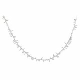 LED guirlande DKD Home Decor Gul PVC (1000 x 3 x 3 cm) #1
