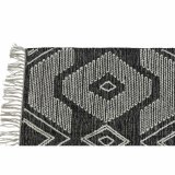 Tppe DKD Home Decor Hvid Sort Bomuld (120 x 180 x 1 cm) #9