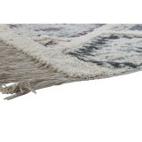 Tppe DKD Home Decor Hvid Rd Bomuld (200 x 290 x 1 cm) #5