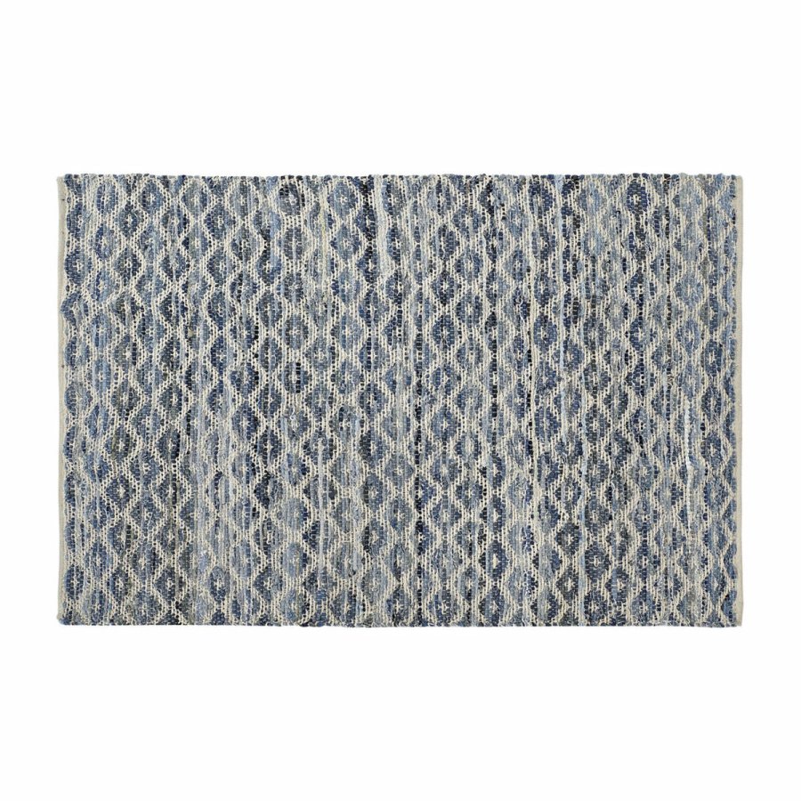 Tppe DKD Home Decor Bl Hvid (120 x 180 x 1 cm) #1