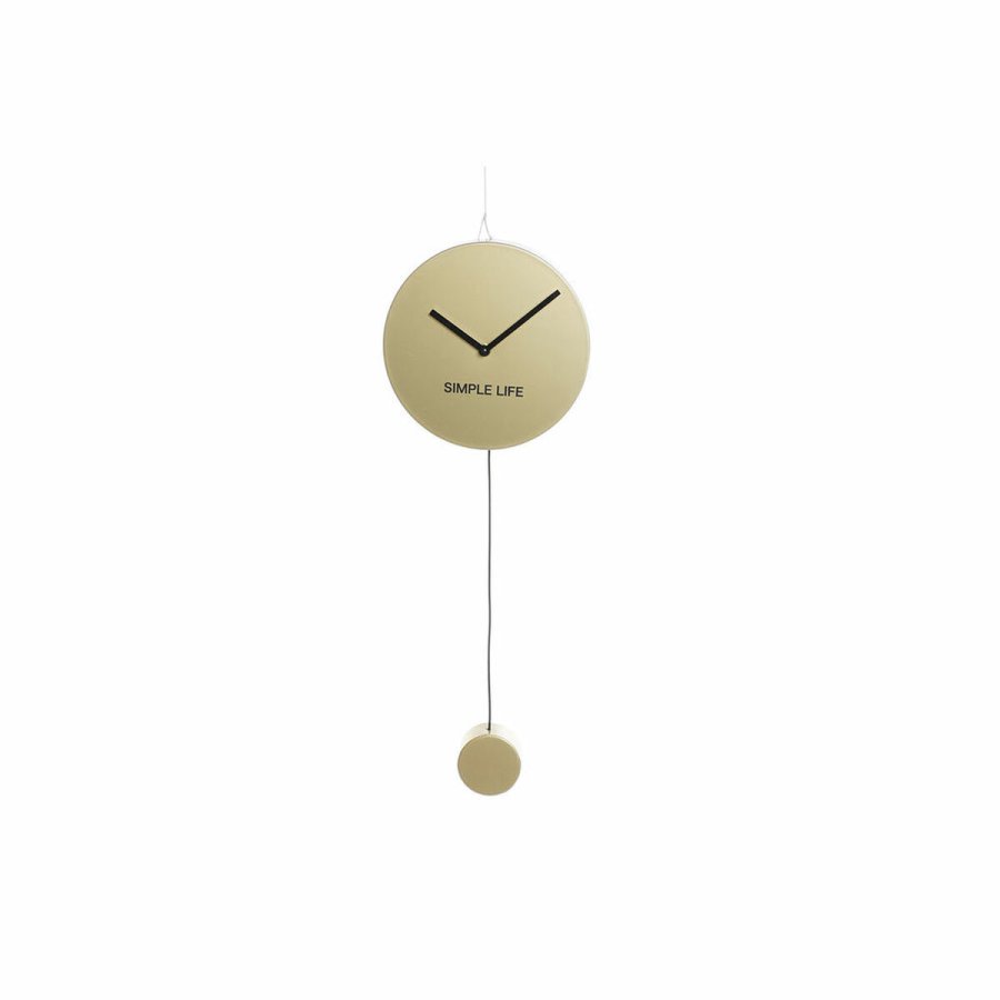 Vgur DKD Home Decor Gylden Jern Plastik Fysisk pendul 22 x 5,5 x 60 cm #1