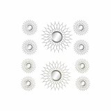 Vgspejl DKD Home Decor Polypropylen (PP) (2 pcs) (5 pcs) #1