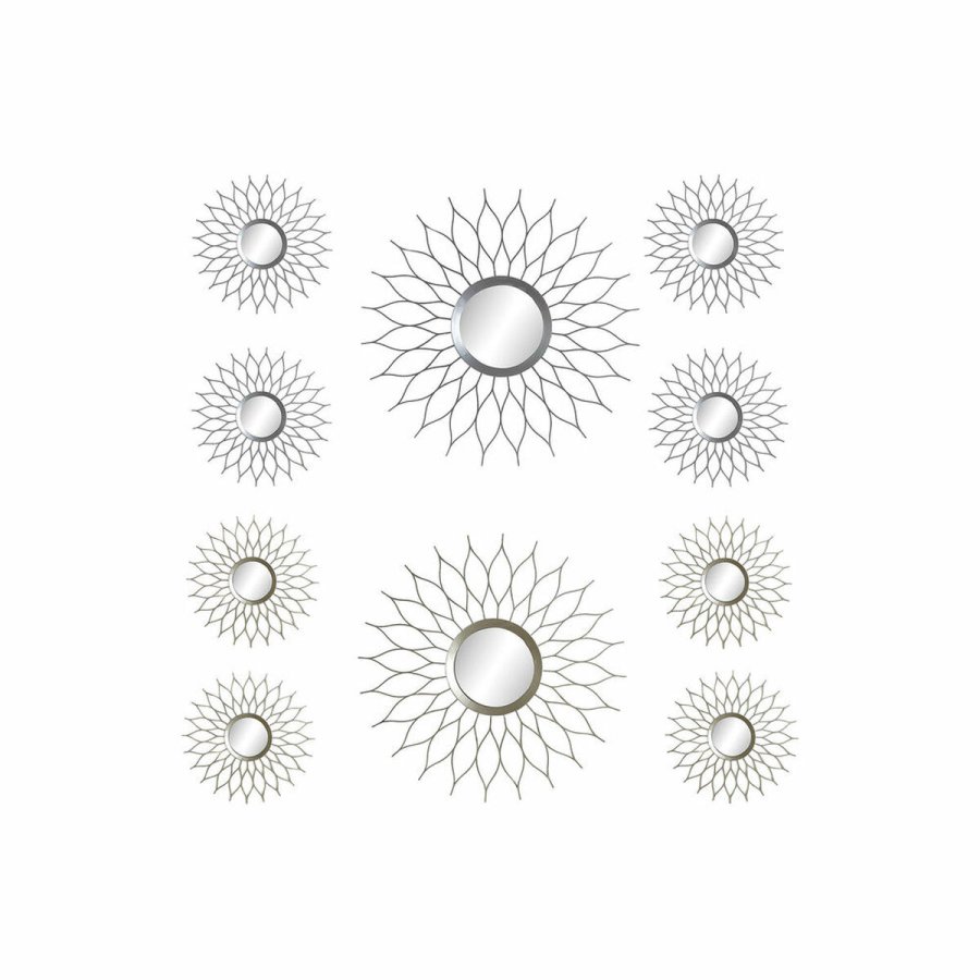 Vgspejl DKD Home Decor Polypropylen (PP) (2 pcs) (5 pcs) #1