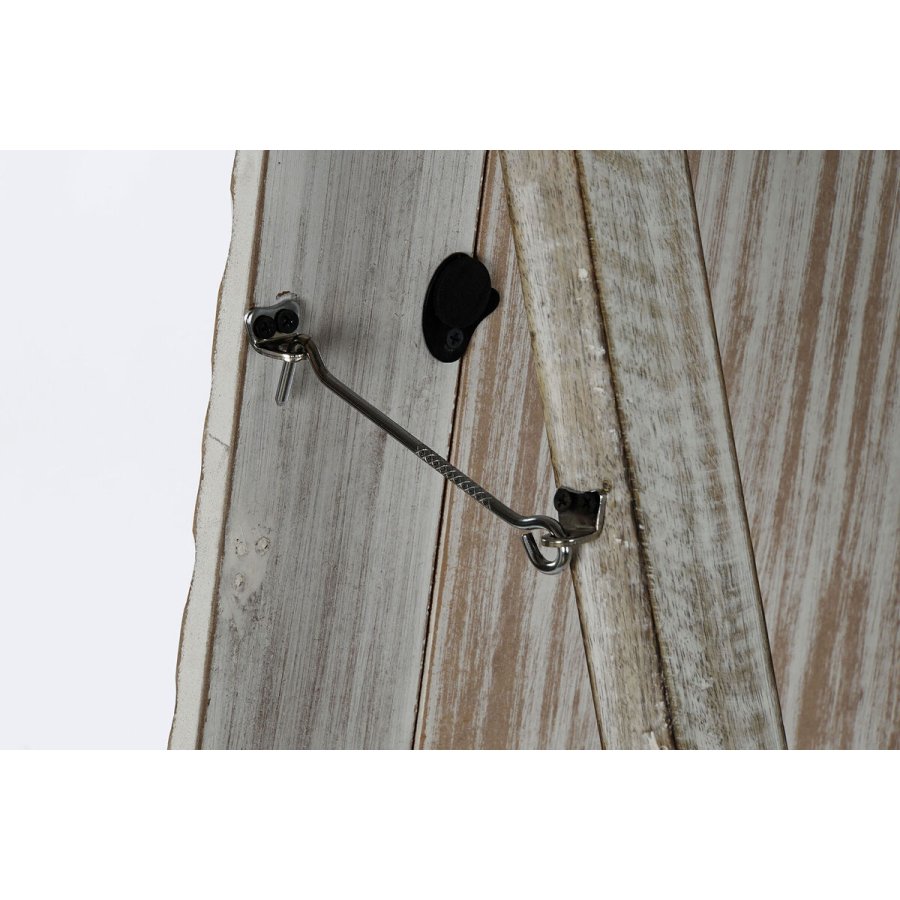 Fritstende spejl DKD Home Decor Hvid Mangotr Tr MDF Cottage (51 x 6 x 182 cm) #5