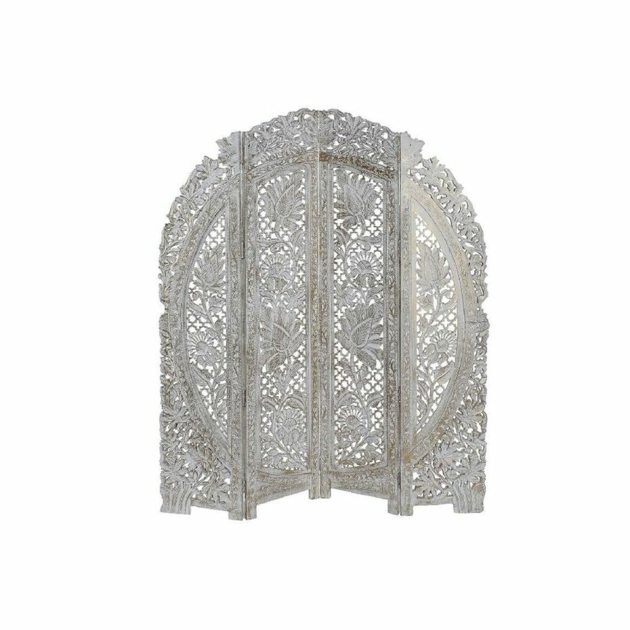 Sammenfoldelig skrm DKD Home Decor Tr MDF 156 x 2 x 182 cm #1