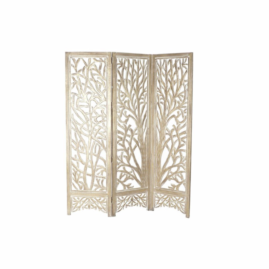 Sammenfoldelig skrm DKD Home Decor Tr Mangotr 153 x 2,5 x 182 cm #1