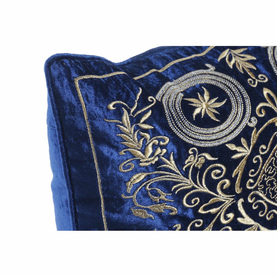 Pude DKD Home Decor 8424001850358 Gylden 50 x 10 x 30 cm Marinebl #2