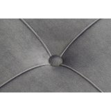 Stol DKD Home Decor   Skum Gr Gylden Metal Polyester Fljl Tr MDF (80 x 80 x 47 cm) #5