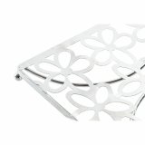 Dkkeserviet DKD Home Decor Slvfarvet Metal Plastik 18 x 18 x 1,5 cm #4