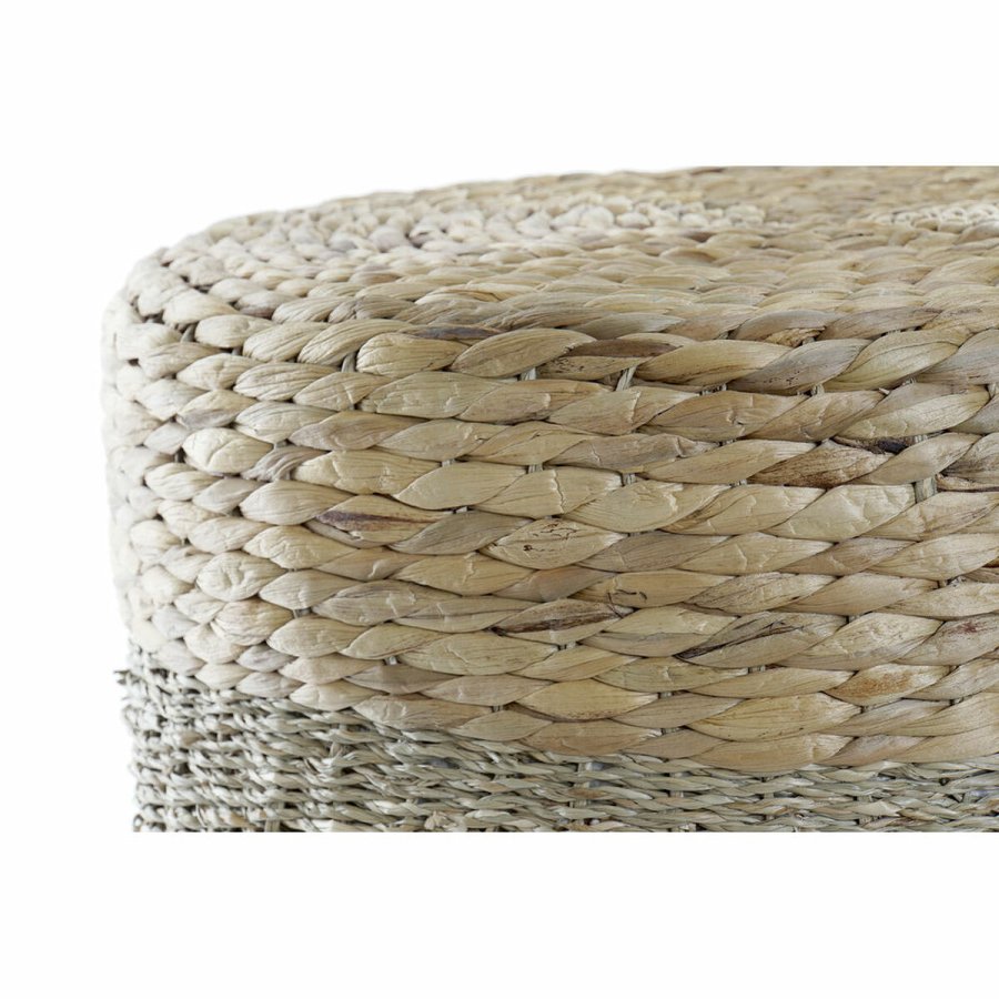 Fodsttte DKD Home Decor Multifarvet Natur Aluminium Boho 42 x 42 x 40 cm #2