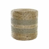 Fodsttte DKD Home Decor Multifarvet Natur Aluminium Boho 42 x 42 x 40 cm #1