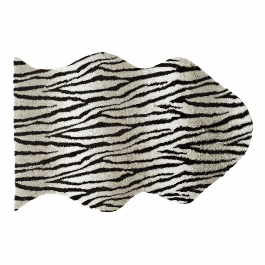 Tppe DKD Home Decor Sort Orange Kolonistil Jungle 60 x 90 x 2 cm #1