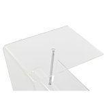Lille serveringsbord DKD Home Decor Gennemsigtig 40 x 30 x 44 cm #2