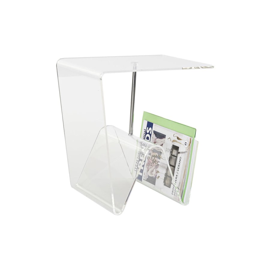 Lille serveringsbord DKD Home Decor Gennemsigtig 40 x 30 x 44 cm #4