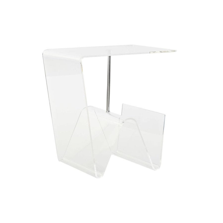Lille serveringsbord DKD Home Decor Gennemsigtig 40 x 30 x 44 cm #1