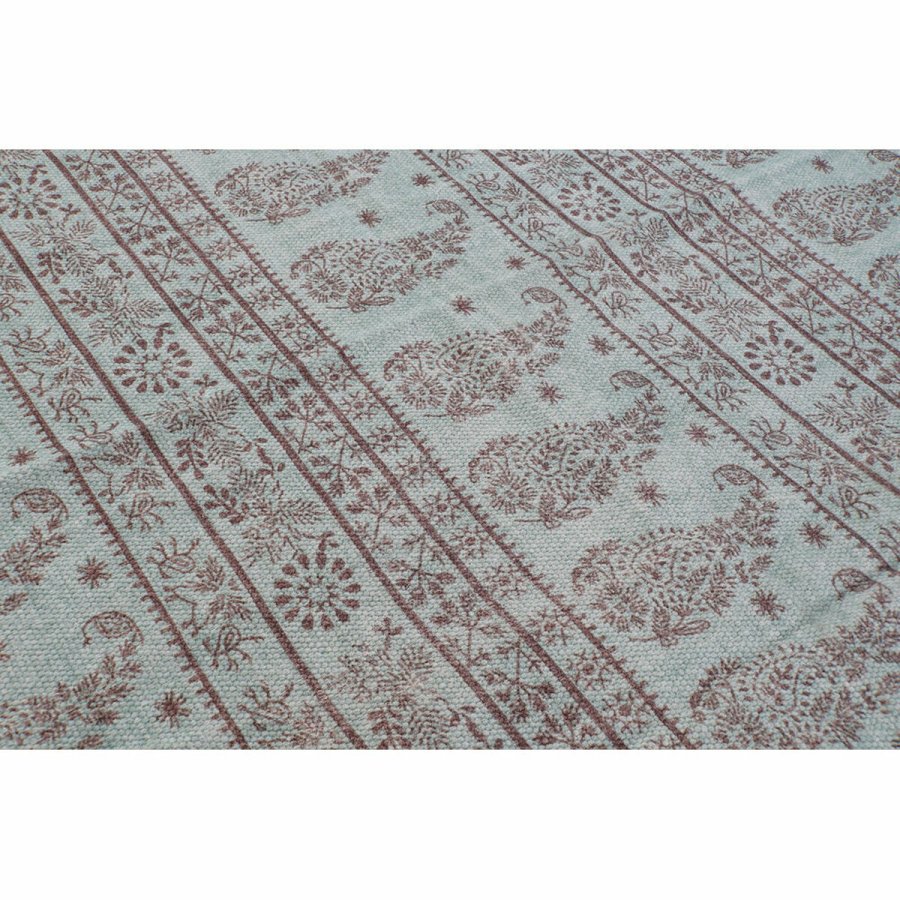 Tppe DKD Home Decor 120 x 180 x 0,4 cm Bl Polyester Grn Araber (2 enheder) #9