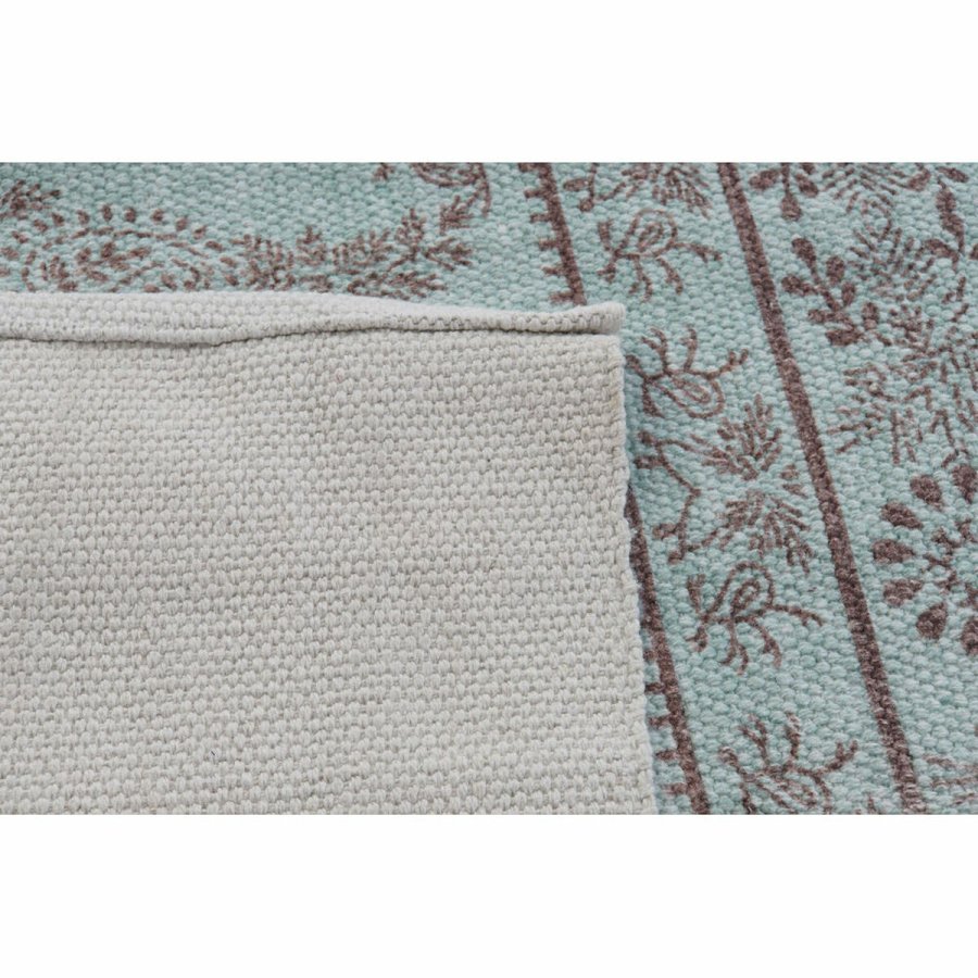 Tppe DKD Home Decor 120 x 180 x 0,4 cm Bl Polyester Grn Araber (2 enheder) #5