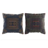 Pude DKD Home Decor Bl Orange Araber 50 x 10 x 50 cm (2 enheder) #1