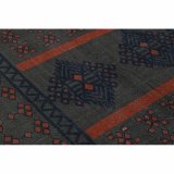 Tppe DKD Home Decor 120 x 180 x 0,4 cm Bl Orange Polyester Araber (2 enheder) #13