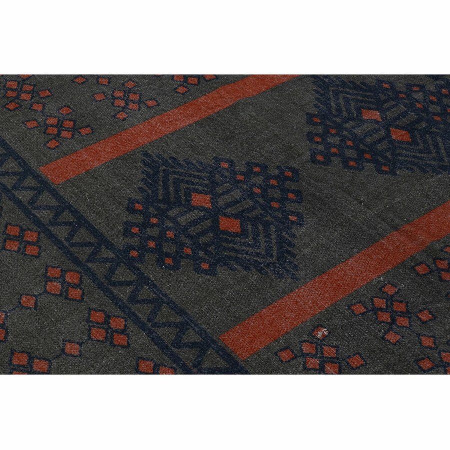 Tppe DKD Home Decor 120 x 180 x 0,4 cm Bl Orange Polyester Araber (2 enheder) #13