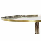 Lille serveringsbord DKD Home Decor Brun Gylden 51 x 51 x 51 cm #3
