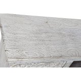 mbler DKD Home Decor 8424001858347 Metal Hvid Mangotr 160 x 40 x 65 cm #4