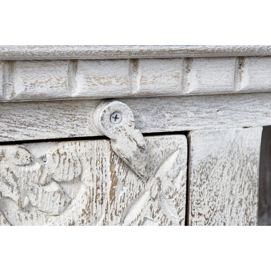 mbler DKD Home Decor 8424001858347 Metal Hvid Mangotr 160 x 40 x 65 cm #5