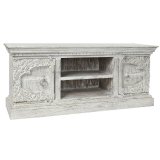 mbler DKD Home Decor 8424001858347 Metal Hvid Mangotr 160 x 40 x 65 cm #1