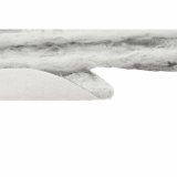 Tppe DKD Home Decor 160 x 150 x 2 cm Gr Polyester Hvid #9