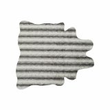 Tppe DKD Home Decor 160 x 150 x 2 cm Gr Polyester Hvid #1