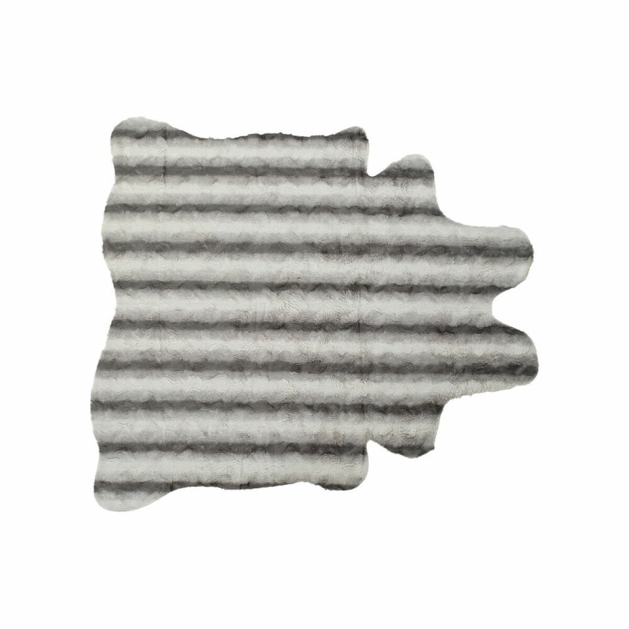 Tppe DKD Home Decor 160 x 150 x 2 cm Gr Polyester Hvid #1