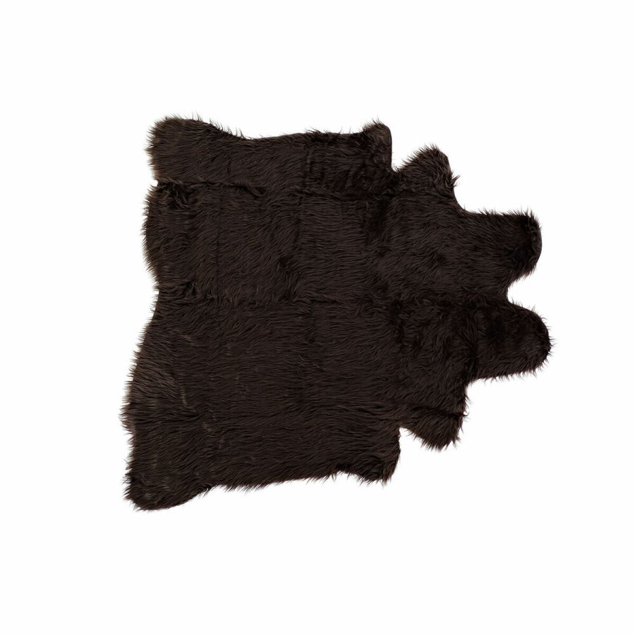 Tppe DKD Home Decor Brun (160 x 150 x 2 cm) #1