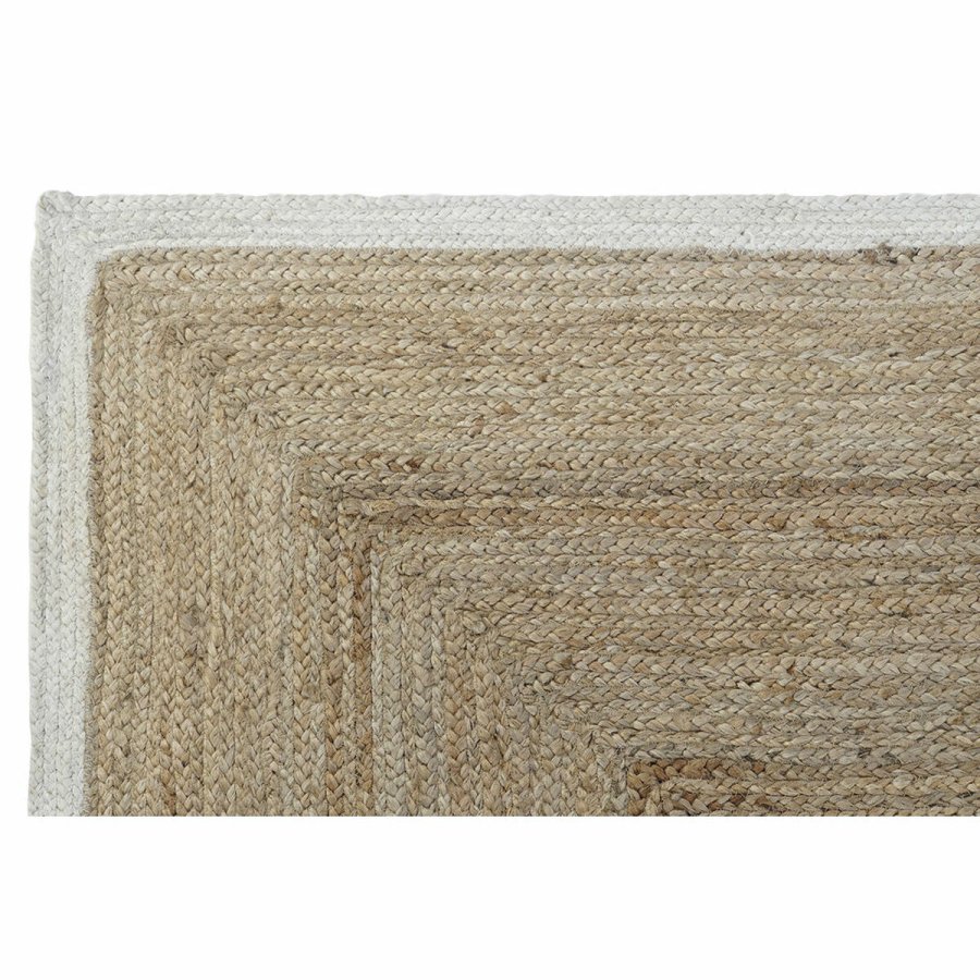 Tppe DKD Home Decor Hvid Lys brun Scandi 160 x 230 x 1 cm #2