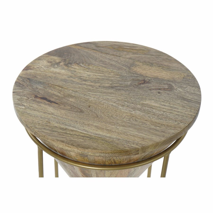 Sofabord DKD Home Decor Metal Mangotr (40 x 40 x 45 cm) #2