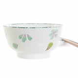 Sushi-st DKD Home Decor 25 x 25 x 6,5 cm Porceln Tr Hvid Grn Orientalsk (6 Dele) (25 x 25 x 6,5 cm) (6 pcs) #7